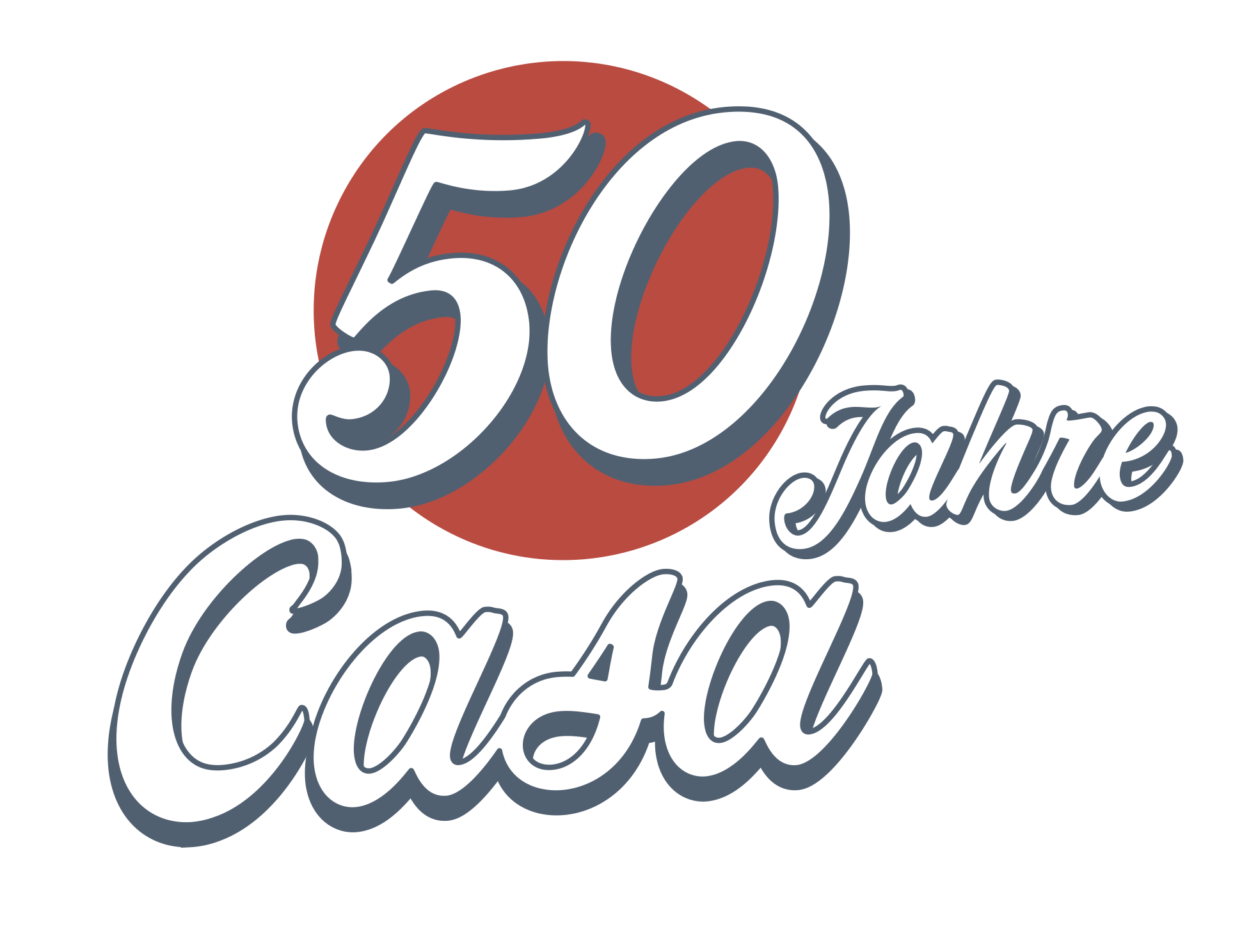 50 Jahre Casa Logo